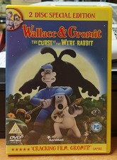 WALLACE & GROMIT THE CURSE OF THE WERE-RABBIT DVD INGLESE CONSEGNA 24/48H BRT