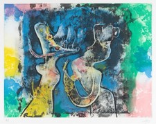 Roberto Matta - Acquaforte Acquatinta Originale - Pubblicata- Firmata A Mano