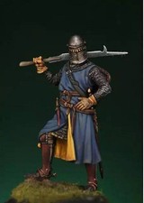 Resin model kit warrior - 1/32,