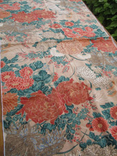 coupon velours coton imprimé