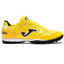 Joma Scarpini Top Flex in Pelle Turf Outdoor da Calcetto Yellow 2528