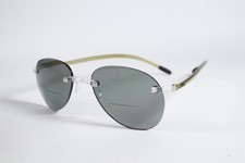 Swissflex Occhiali da Vista Svizzeri Uomo Trasparente Senza Montatura in Plastica 51 mm