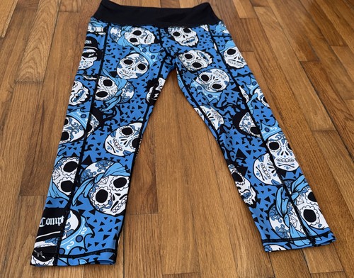 Leggings capri compton skull - leggings,