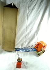 VINTAGE TIN TOY GAMA GRU VECCHIO GIOCO DI LATTA GIOCATTOLO ANNI 60 1960 SCATOLA