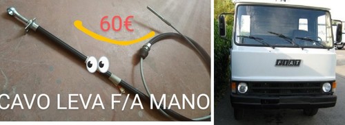 Cavo freno mano - cavo, per