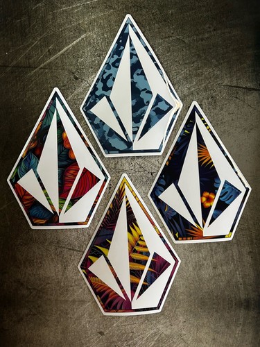 Set adesivi volcom team - 4,