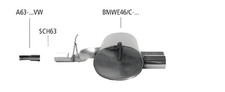 Scarico sportivo Bastuck - BMW