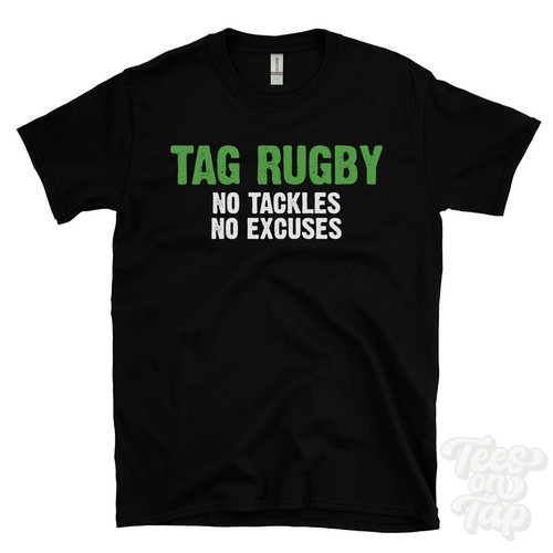 Maglietta tag rugby tackles - tag,