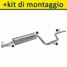 MERCEDES V 200 220 VITO - 638 2.2 D 1999-2003 Silenziatore Marmitta Posteriore+