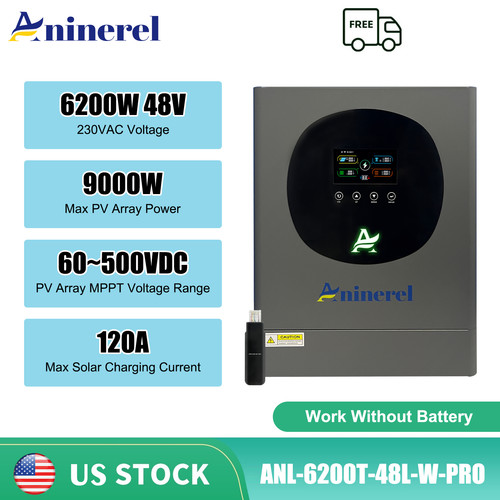 6200w 48vdc hybrid solar - 6200w,