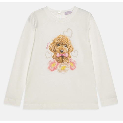 Monnalisa shirt panna - t-shirt,