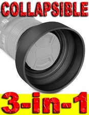 PARALUCE 3 in 1 55MM LENS HOOD
