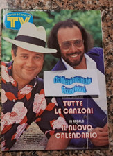 TV SORRISI E CANZONI 26 1985-Saint Vincent-Verdone-Venditti-Rascal+calendario