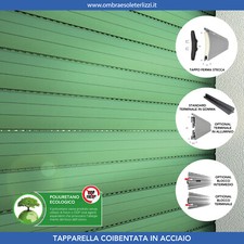 Tapparella tapparelle avvolgibile avvolgibili in acciaio coibentato su misura