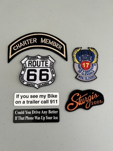 Harley davidson patches - davidson,