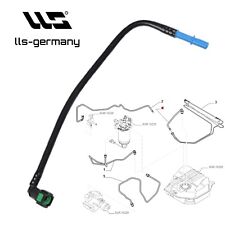Linea Del Carburante per Fiat Ducato 2.0 JTD 2.2 2.8 1331955080 1346953080