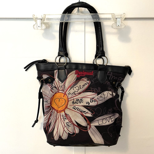 Desigual floral purse - purse, tote