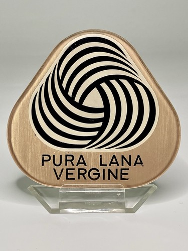 Insegna plastica pura lana - plastica,