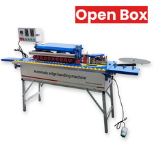 Scatola aperta! Bordatrice biadesiva rifilatura e incollaggio nastro automatico rottura