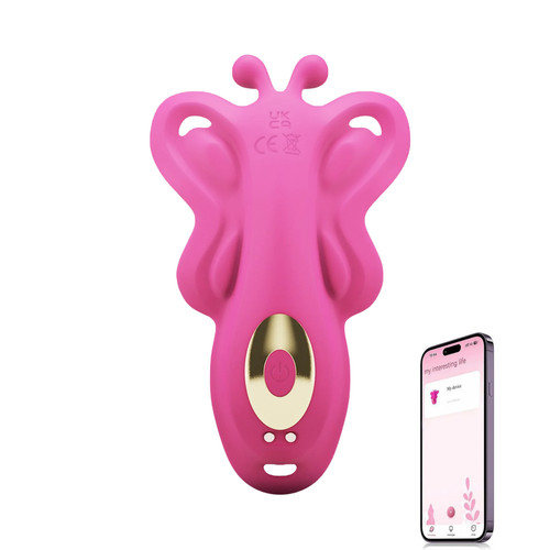 Vibratore indossabile con app - con,