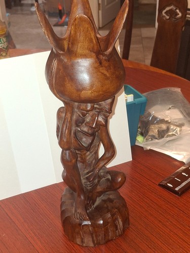 Philippines hand carved igorot - carved,