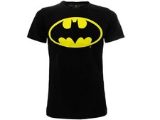 T SHIRT BATMAN LOGO ORIGINALE