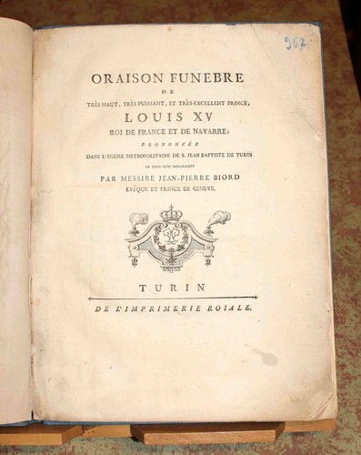 1774 biord oraison funebre - biord,