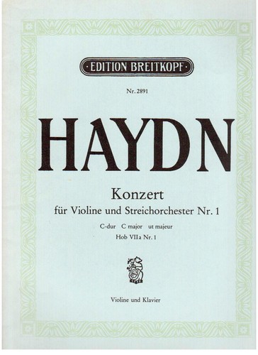 Haydn concerto per violino - violino, e