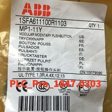 1PCS NUOVO ABB MP1-11Y Pulsante Testa Funzionamento 1SFA611100R1103 Spedizione Veloce