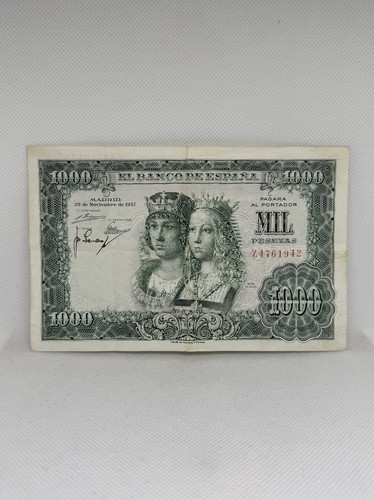 Banconota spagna 1000 - /,
