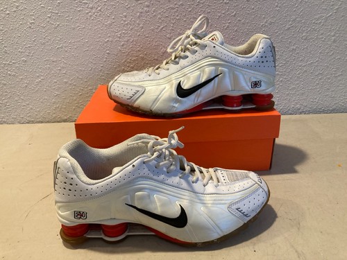 Nike air shox white phantom - r4,