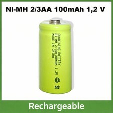 2/3AA Batteria 100 MAH 1,2 V
