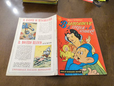 ALBI D'ORO BIANCANEVE LA STREGA E LO SCUDIERO NUMERO 45 DEL 1954