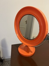Specchio Anni 70 In Plastica Basculante Firmato Salc