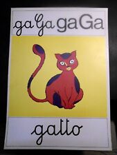 CARTELLO / ALFABETIERE PER