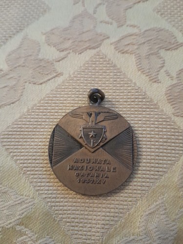 Medaglia adunata nazionale - medaglia,