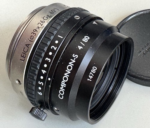 Schneider 80mm componon - f4, componon-s