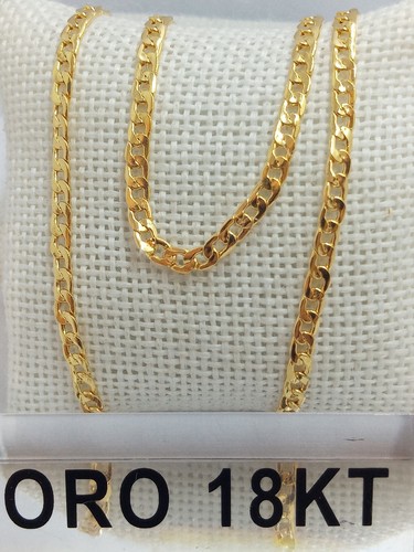 Collana oro giallo 750 18 - in,