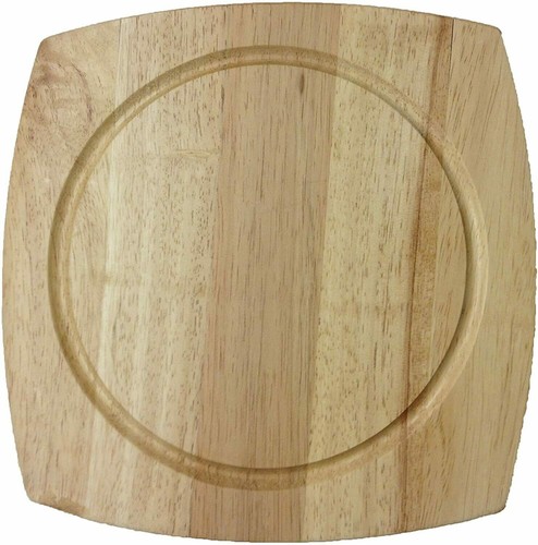Tagliere quadrato legno - quadrato, in