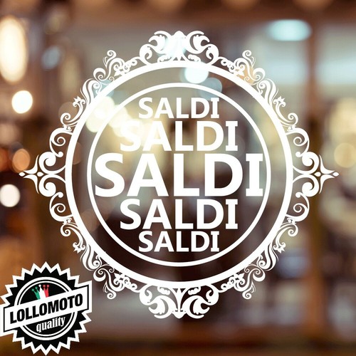 Adesivi saldi cerchio - adesivi,