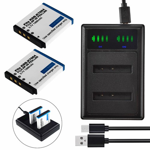 Batteria caricatore - 2x,