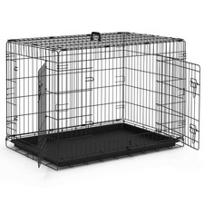 VOUNOT Gabbia per Cani Pieghevole, Box per Cani Auto Trasporto Cani
