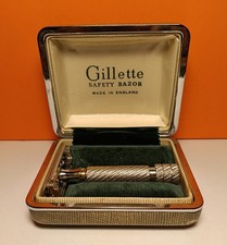 Rasoio Di Sicurezza, Vintage British Razor, Gillette Aristocrat N66