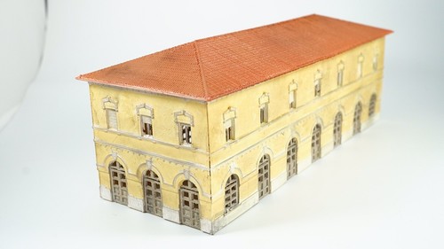 Stazione ferroviaria stile - ferroviaria,
