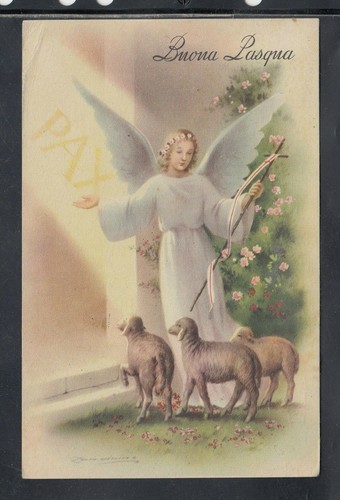 Cartolina buona pasqua - buona,