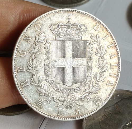 Lire 1873 milano scudo - milano,
