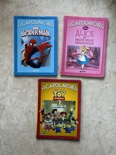 LOTTO 3 LIBRI PER BAMBINI “I CAPOLAVORI DISNEY”