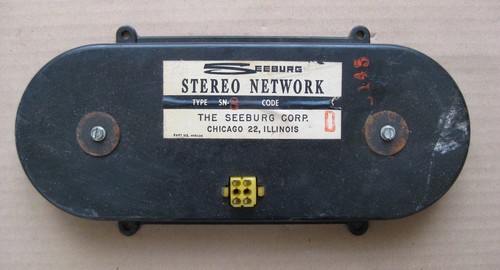 Juke box seeburg - filtre, stereo
