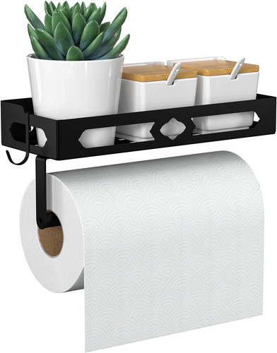 Portaspezie con porta rotolo - portaspezie,