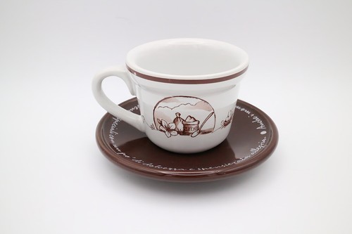 Tazzina caffè mulino - caffÈ, bianco